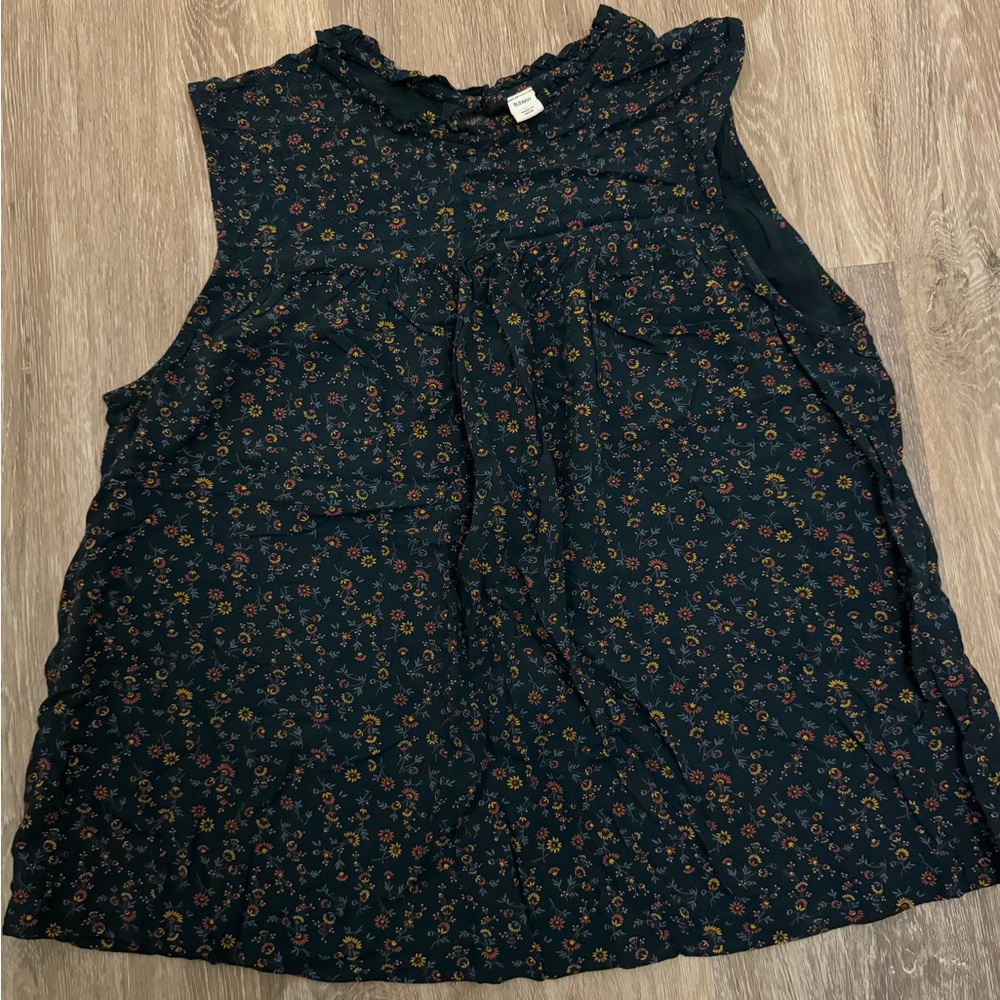 Navy old navy blouse